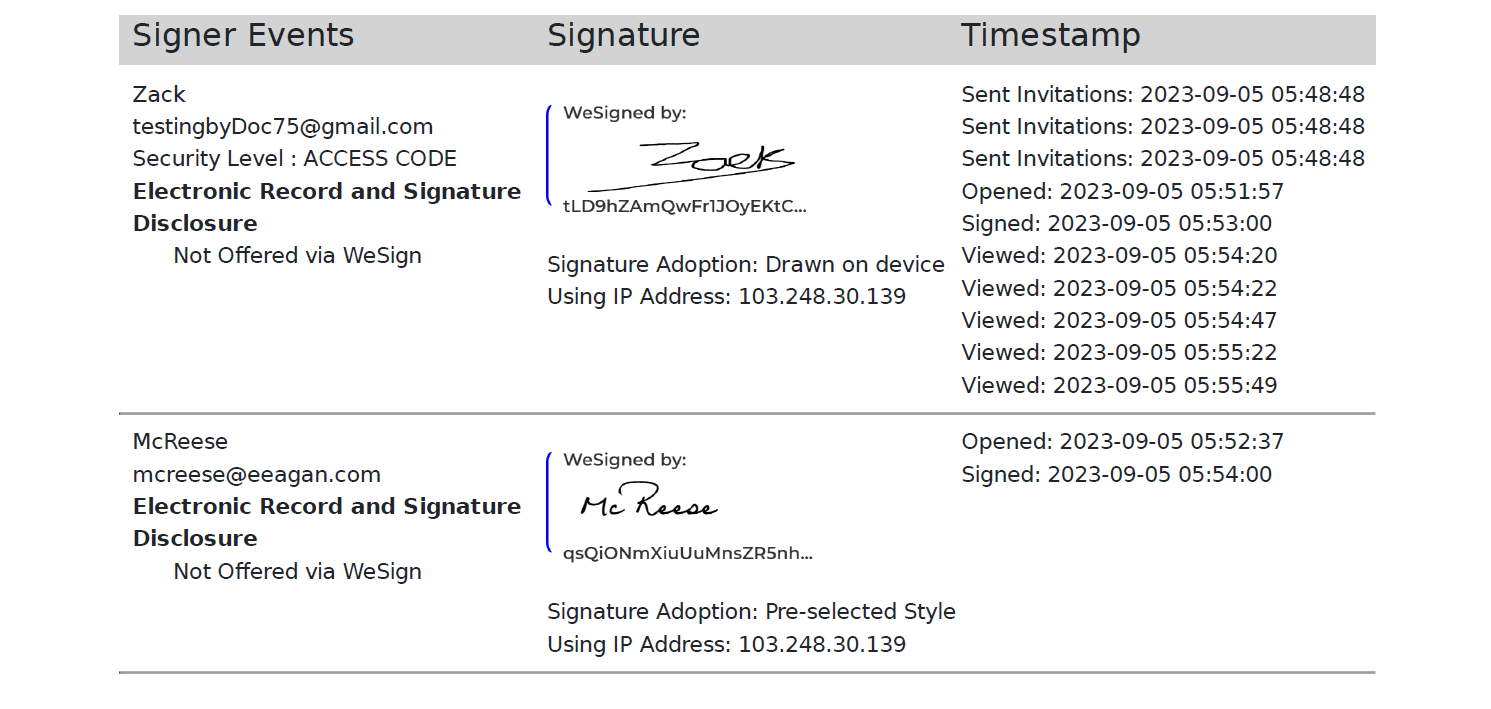 Certificate Page 2